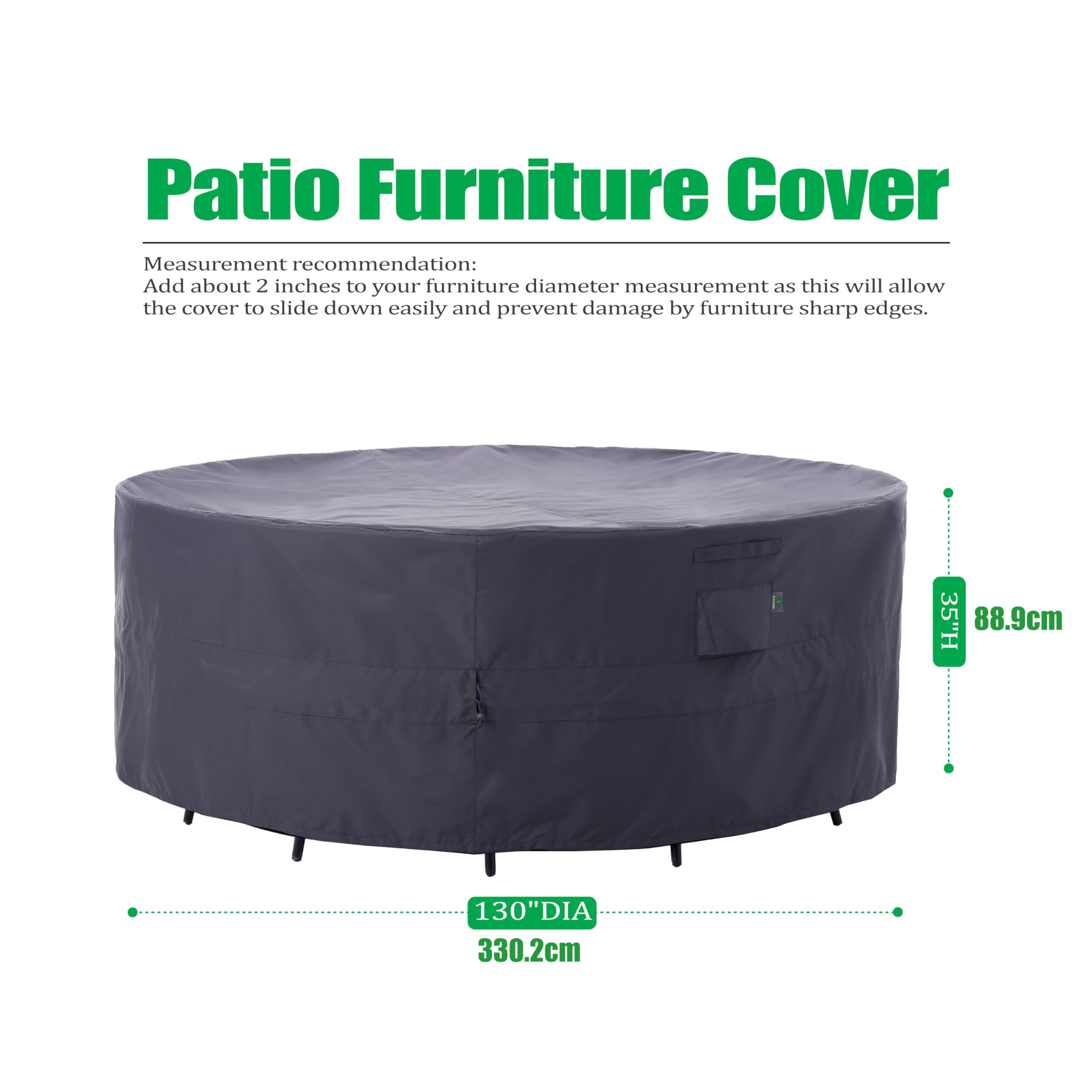 F&J Outdoors fabric corner detail highlighting durable hem benefit