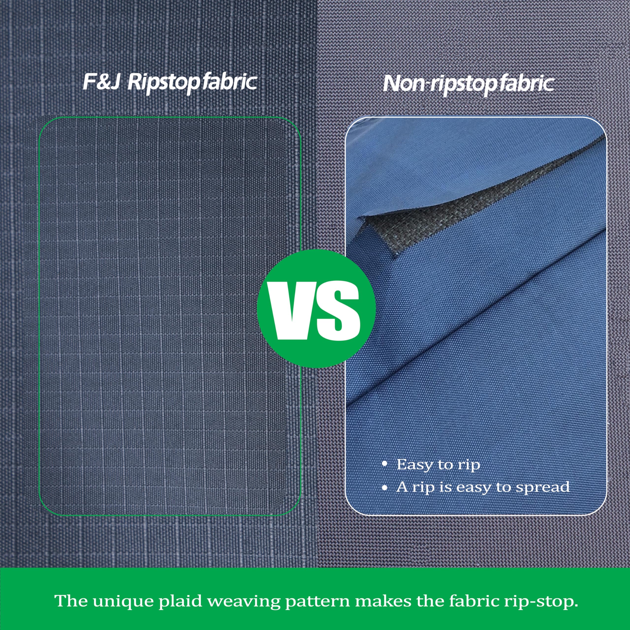 F&J Outdoors adjustable leg strap with buckle illustrating secure windproof fastening