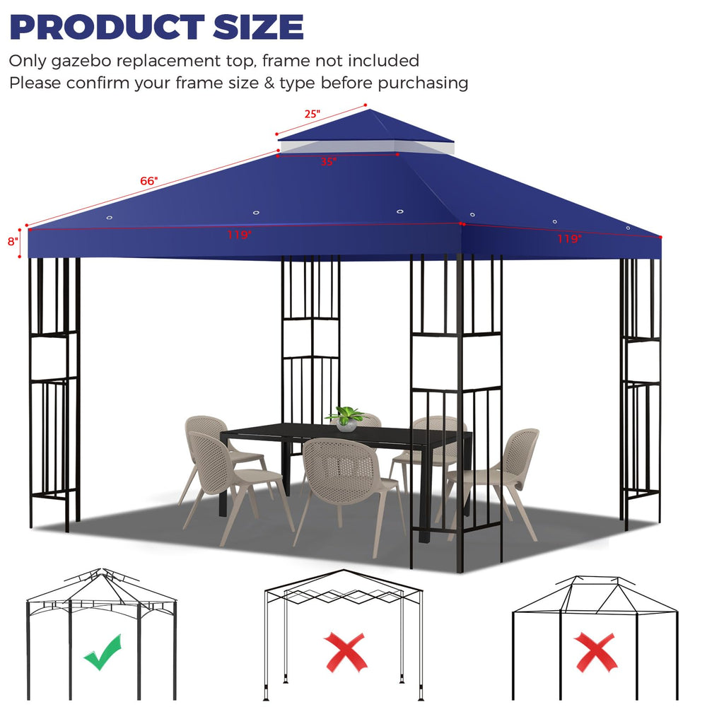 FLAGLY double-tier roof detail illustrating improved ventilation and airflow