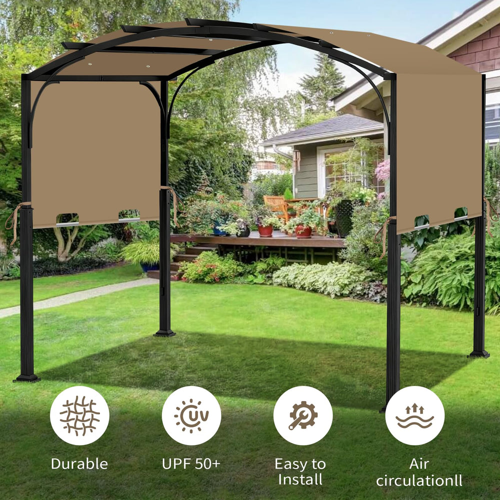 FLAGLY handle slot being used to adjust cover tension quickly and safely