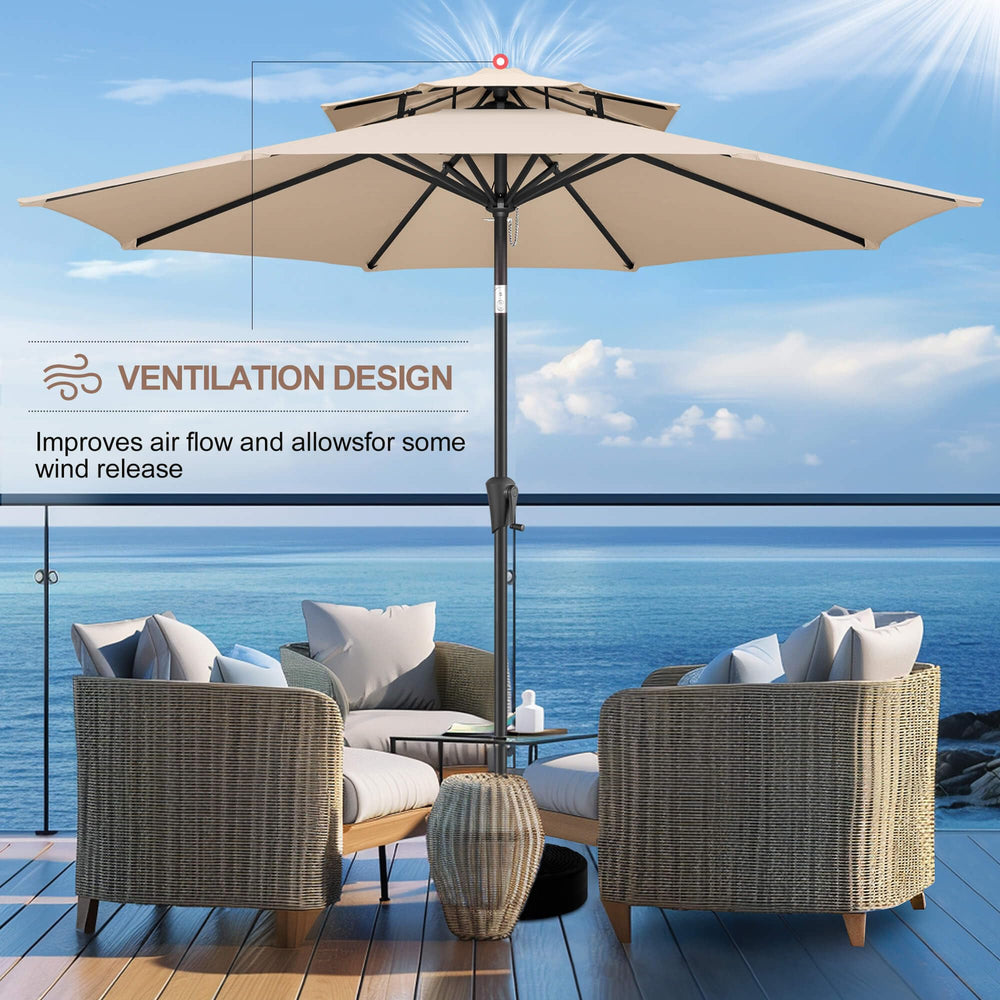 FLAME&SHADE fabric with water beading to show waterproof finish