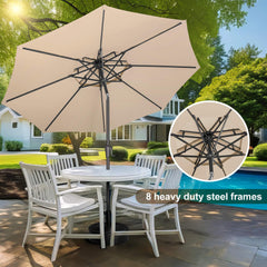 FLAME&SHADE tilt mechanism close-up for easy directional shading