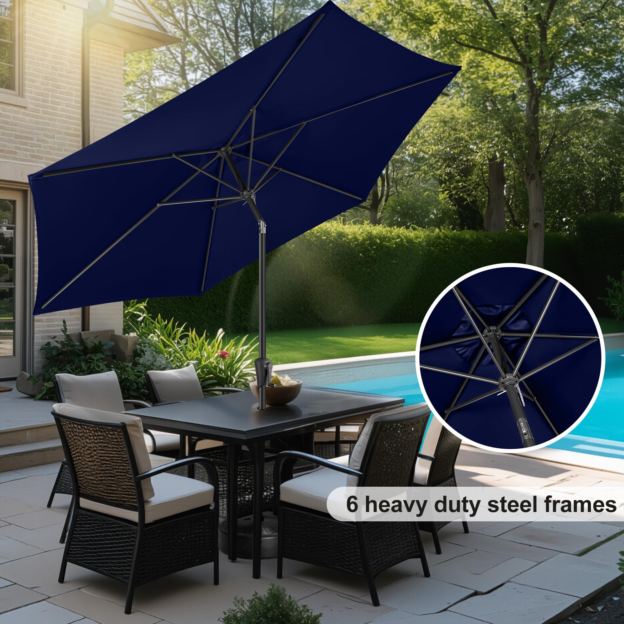 FLAME&SHADE top vent view improving airflow and reducing canopy bounce