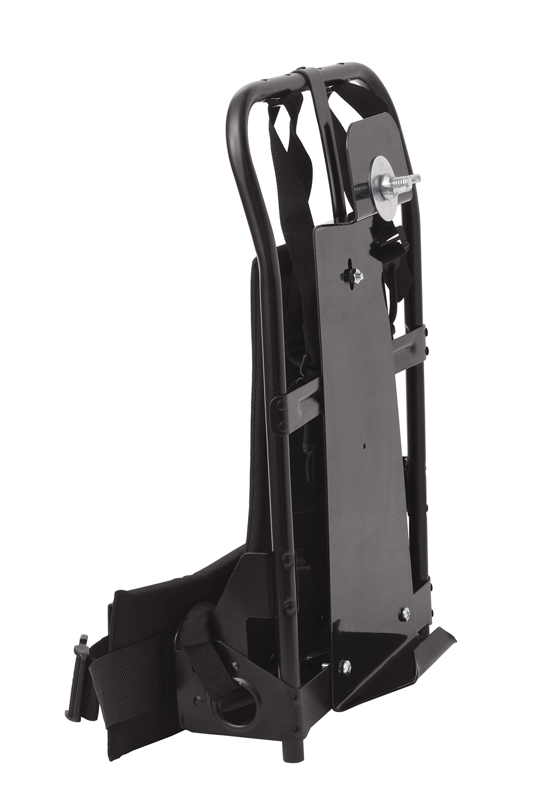 Flame King steel frame close-up showing durable support and stability