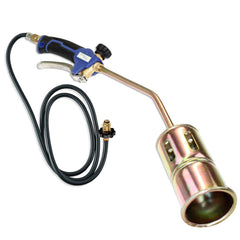 Flame King front view of assembled torch kit showing ready-to-use benefit