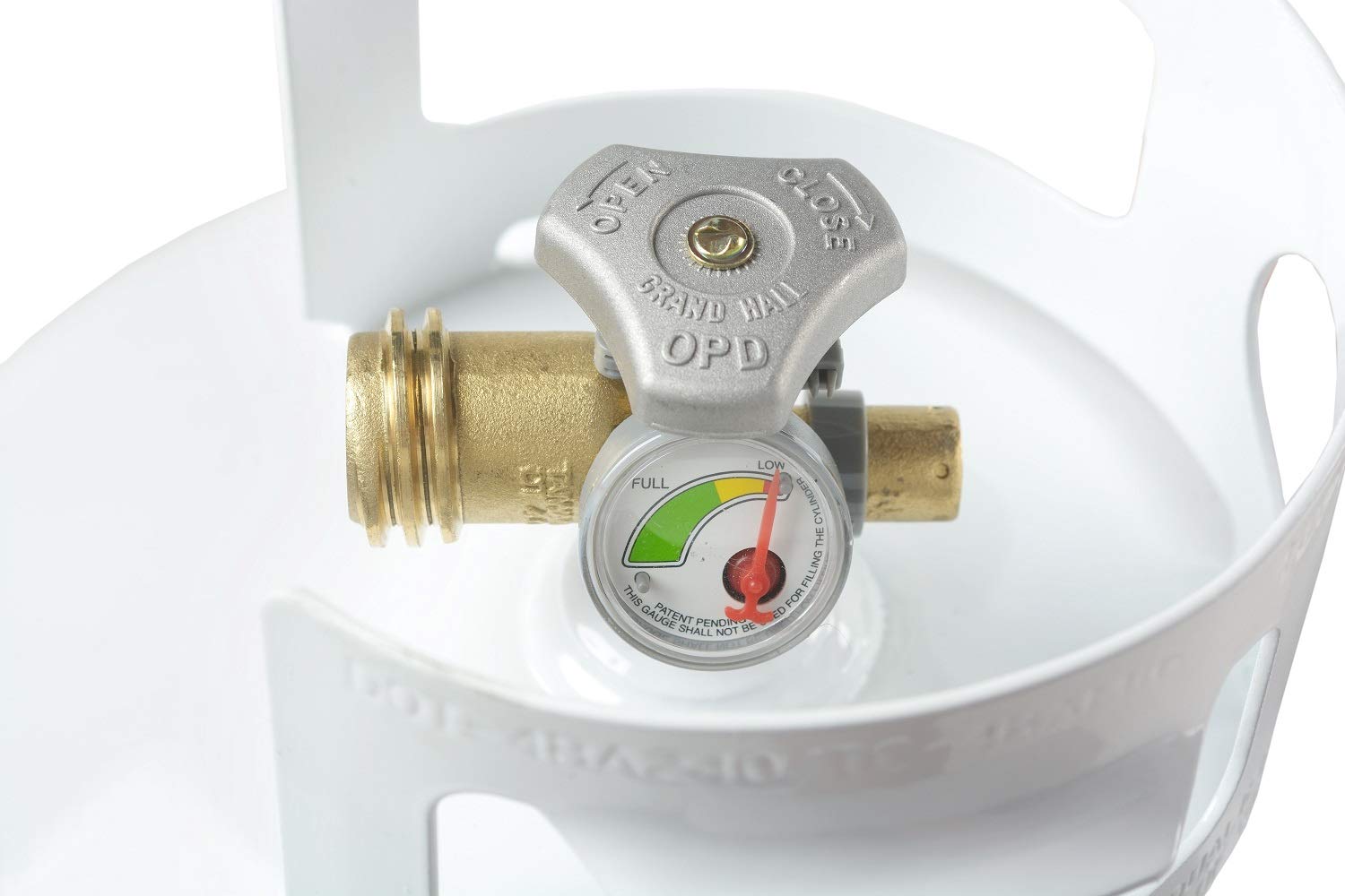 Flame King inspection stamp and label highlighting DOT and Transport Canada certification