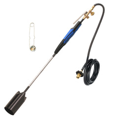 Flame King front view showing full 39-inch torch and wand for easy control
