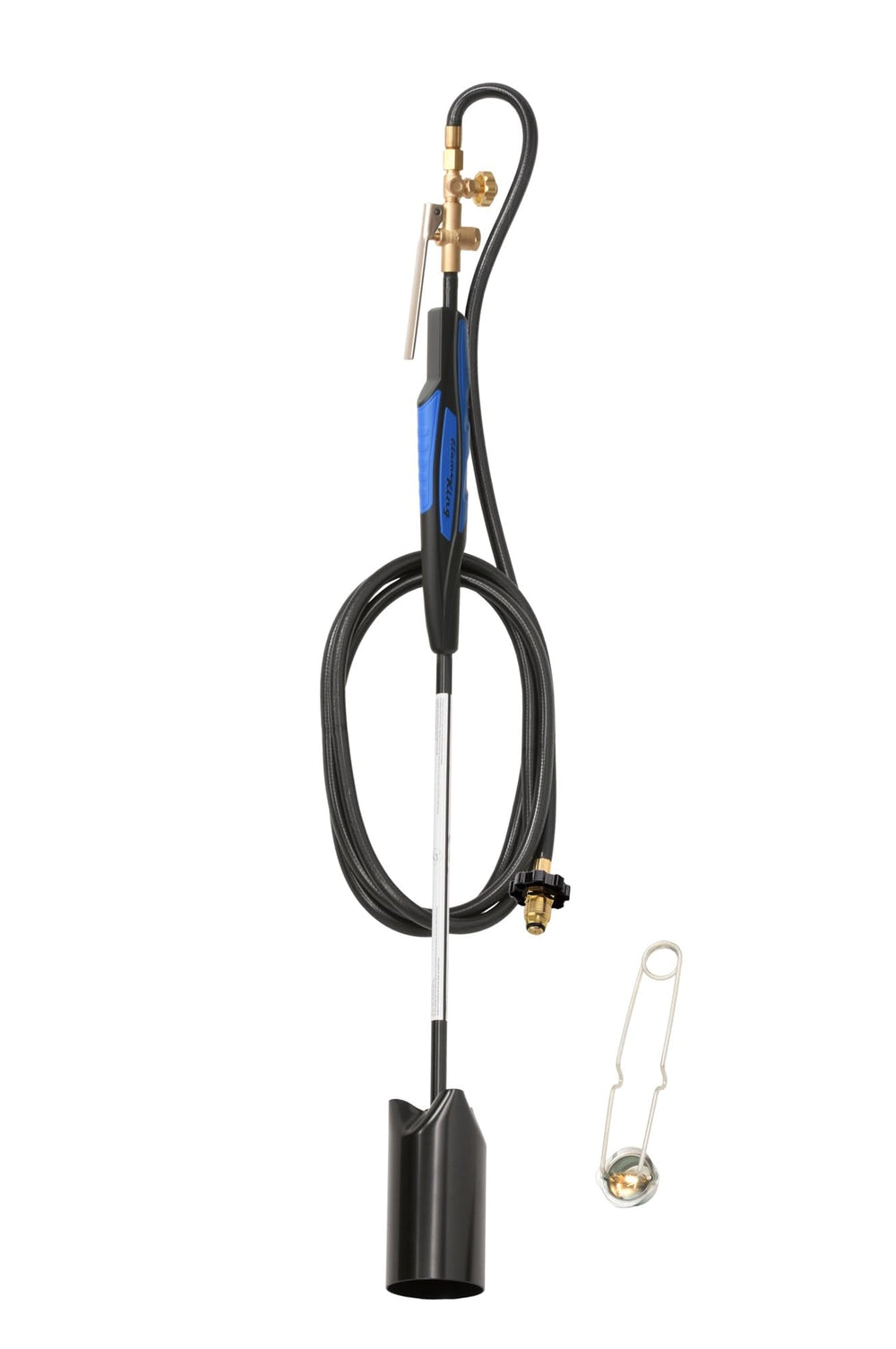 Flame King kit with flint striker and accessories for immediate startup