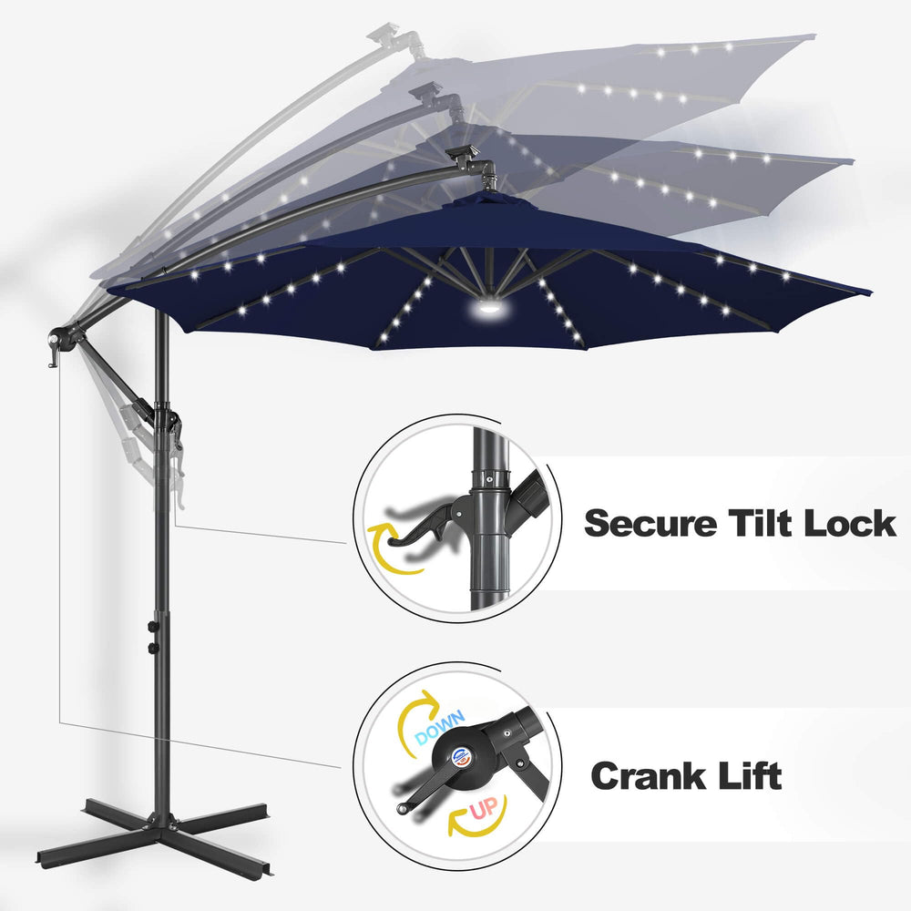 FLAME&SHADE canopy fabric close-up showing waterproof texture and UV protection