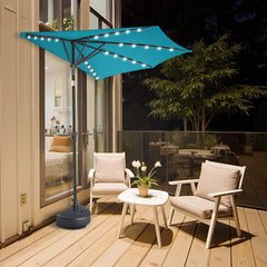 FLAME&SHADE alloy ribs and powder-coated frame detail for durable stability