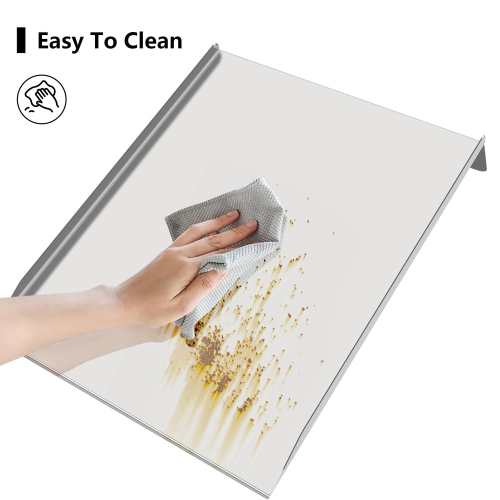 FlameDuty collecting grease efficiently to keep grill cleaner and safer