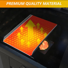 FlameDuty installed in Traeger Pro grill demonstrating improved heat distribution benefit