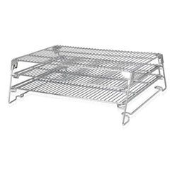 FlameDuty front view of 3-tier jerky rack showing full expansion and extra space