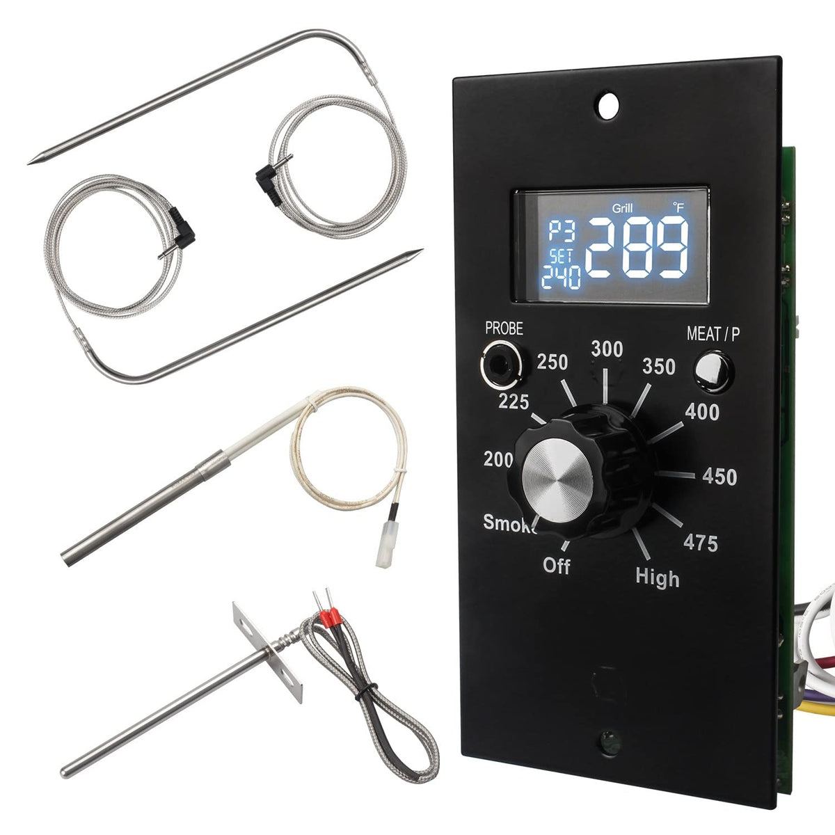 FlameEngine front panel controller showing clear LED display and easy controls
