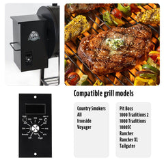 FlameEngine two meat probes monitoring internal temperatures simultaneously