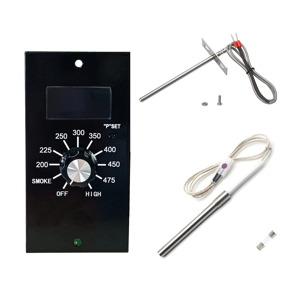 FlameEngine control board beside ruler showing compact size for smooth installation