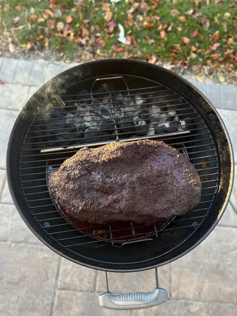 FlameTechGrills next to ruler for scale showing compact, space-saving design