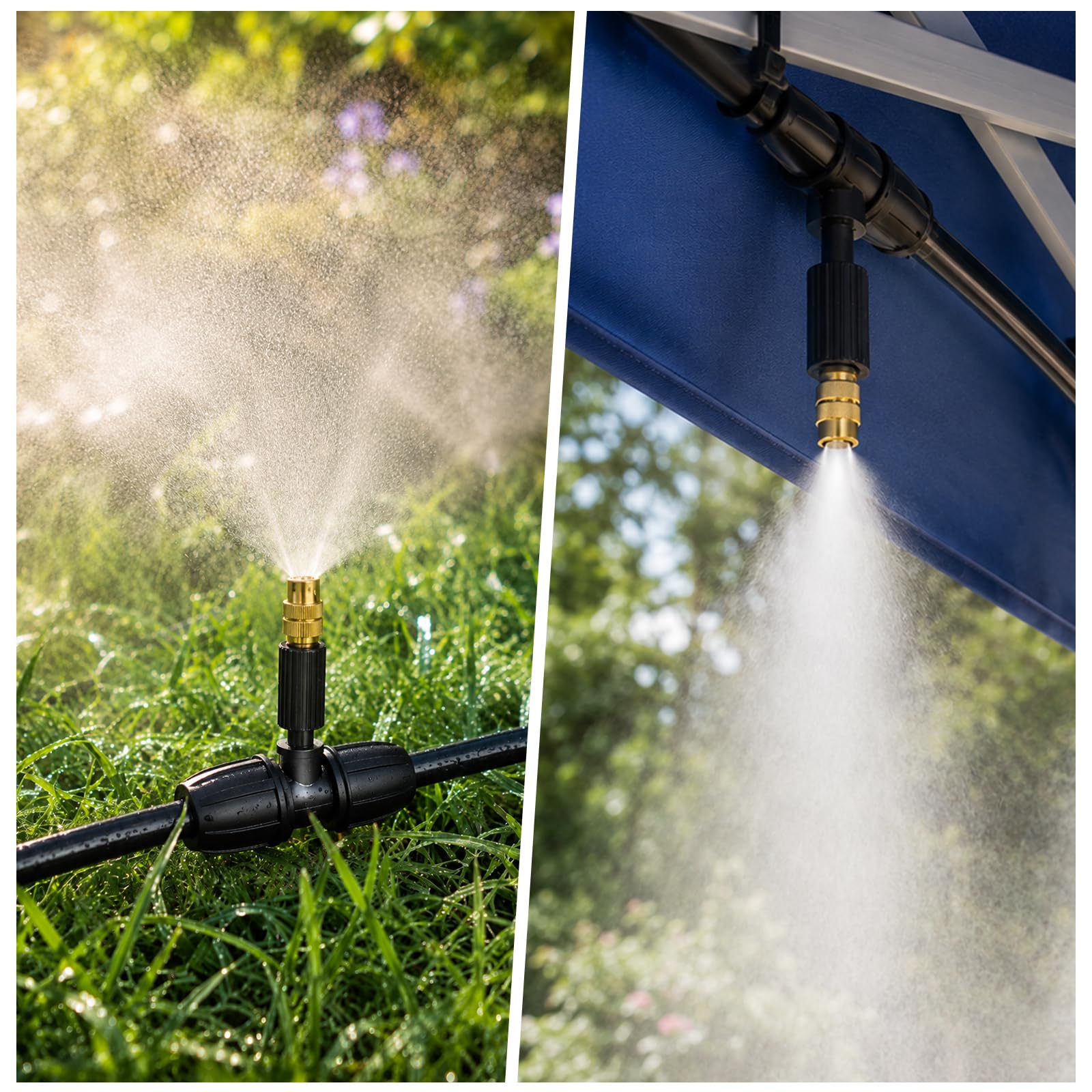 Flapiki PVC hose texture emphasizing UV-resistant durability benefit