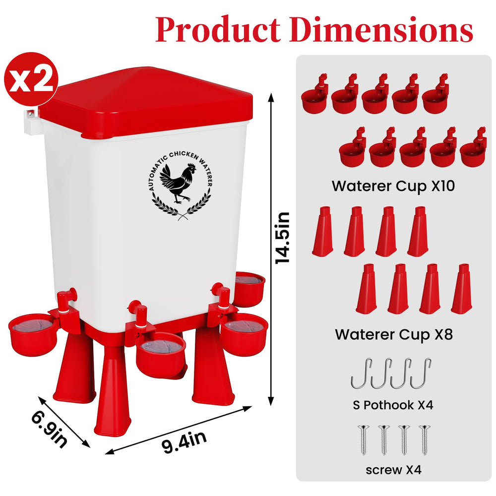 Flapiki label and included screws hooks legs showing complete hardware convenience