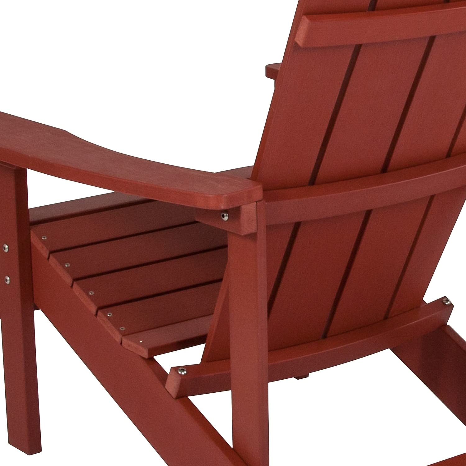 Flash Furniture Charlestown poolside lifestyle scene showing weather-resistant durability