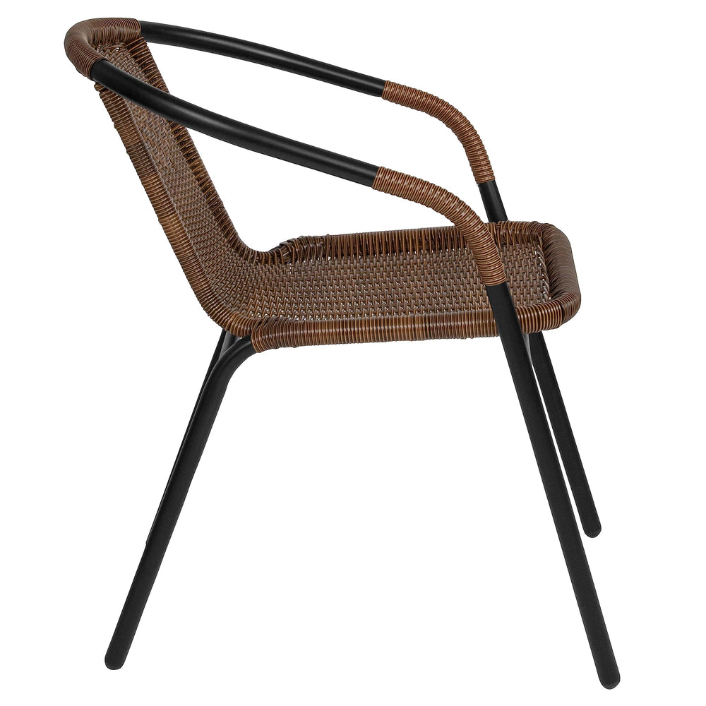 Flash Furniture Lila in patio setting showing stylish ambiance benefit
