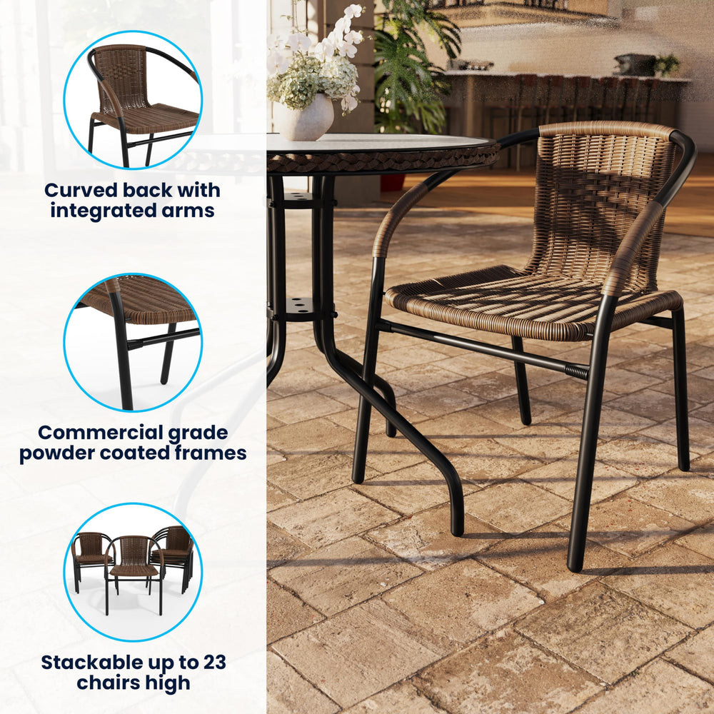 Flash Furniture seat and armrest detail showing ergonomic shape and user comfort advantage