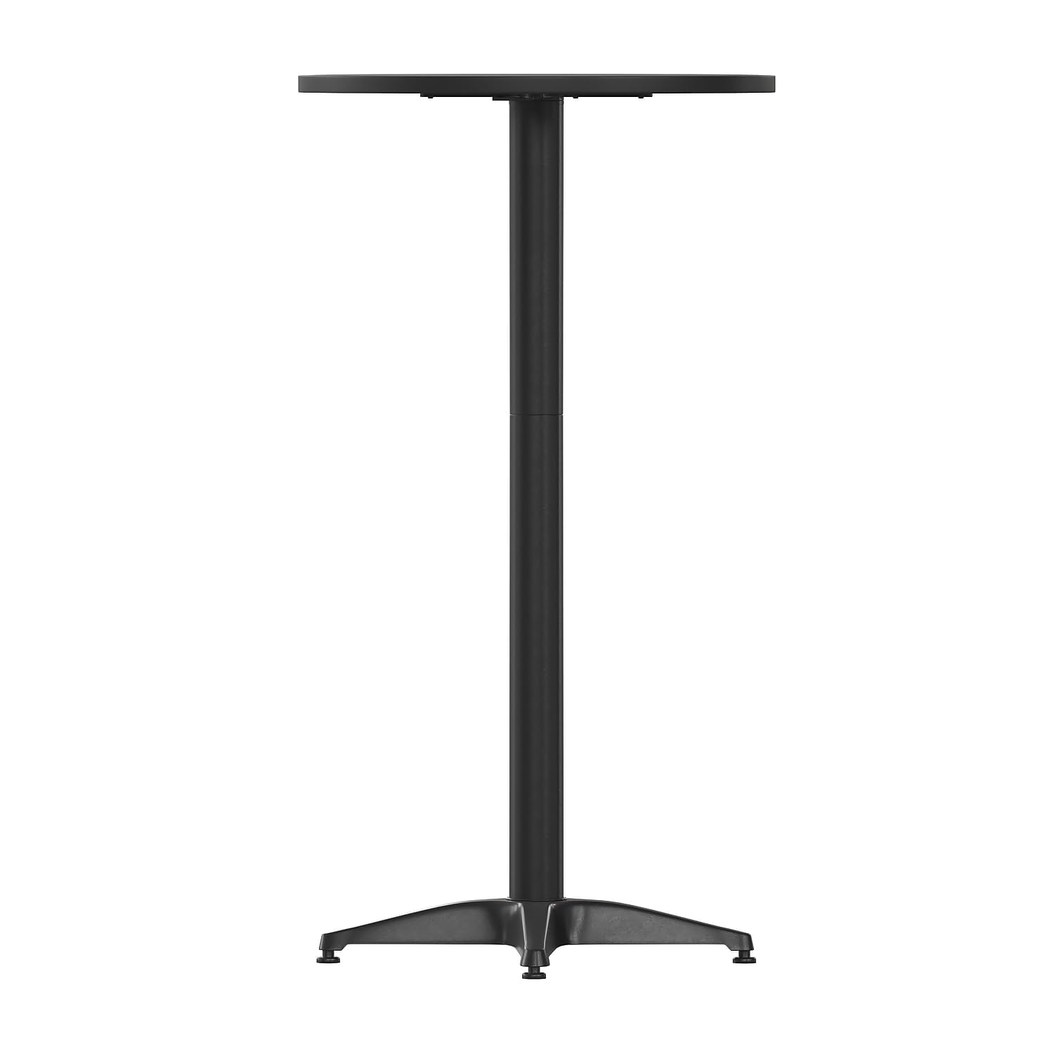 Flash Furniture scale comparison with stool showing suitable seating height