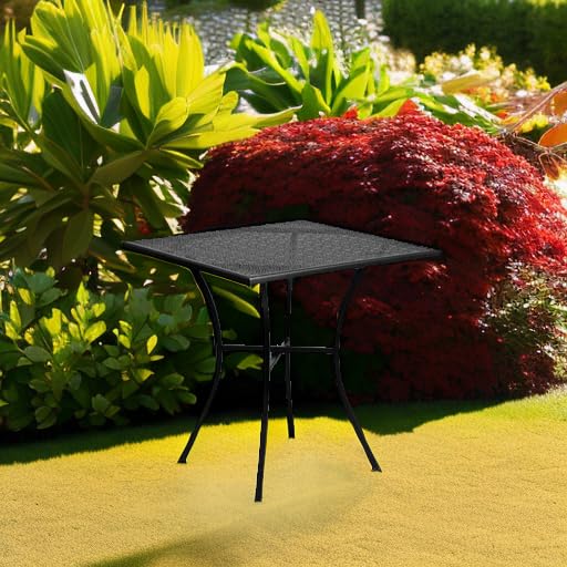 Flash Furniture table in patio setting showing outdoor styling and ambiance