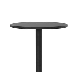 Flash Furniture table in use with two drinks illustrating casual bistro service