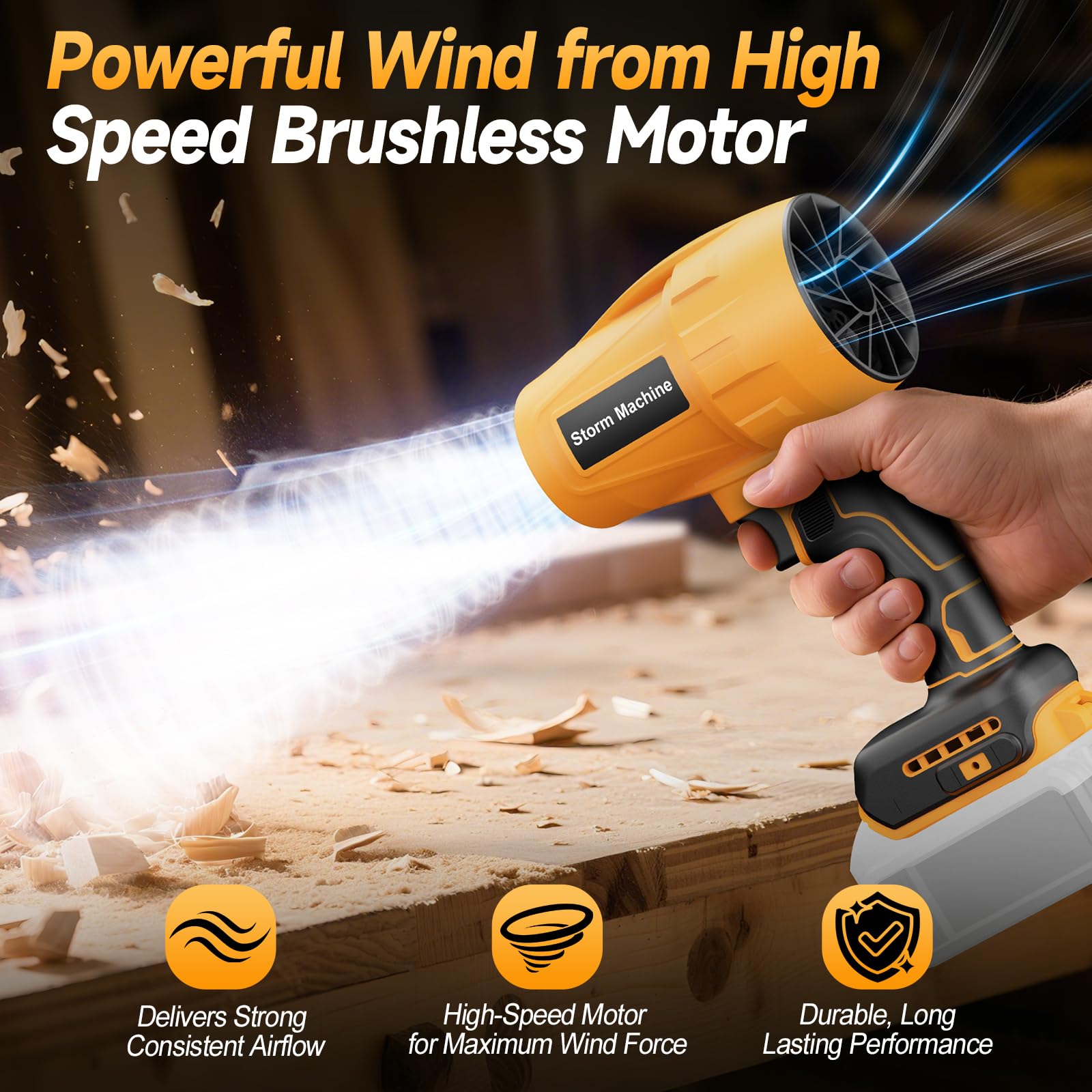 Fledukten battery slot showing DEWALT 20V compatibility for tool ecosystem benefit