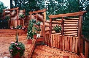 Flex-Fence lifestyle patio install enhancing outdoor seating area appearance