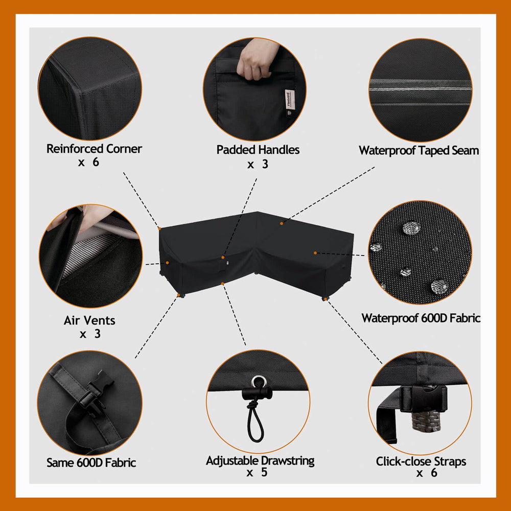 Flexiyard close-up of 600D Oxford fabric texture, heavy-duty tear and abrasion resistance