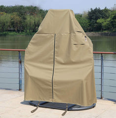 Flexiyard close-up of 600D Oxford fabric texture highlighting durable weather resistance