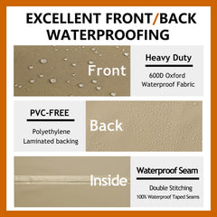 Flexiyard close-up of 600D weave showing durability and weather resistance