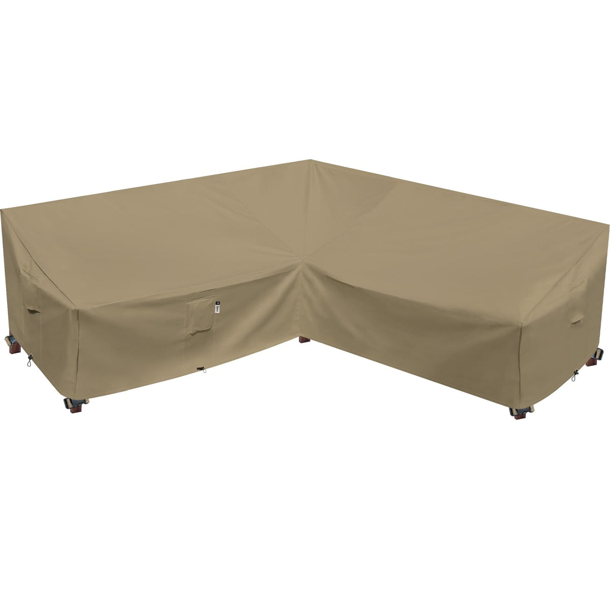 Flexiyard cover front view showing full protection and quick fit