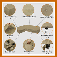 Flexiyard padded handle and strap detail for easier fitting