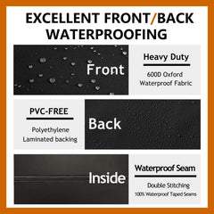 Flexiyard padded handle and V-corner detail for easy fitting and removal
