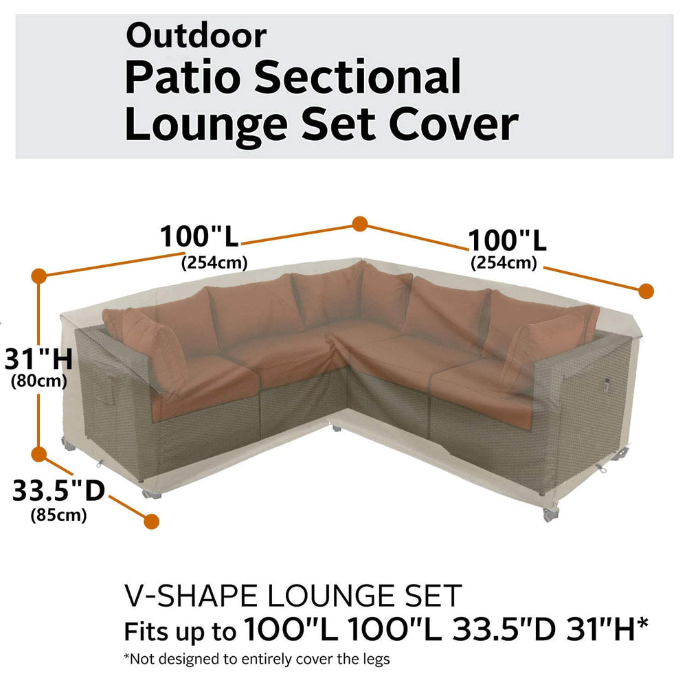 Flexiyard cover next to ruler showing 100x100 inch scale for fit