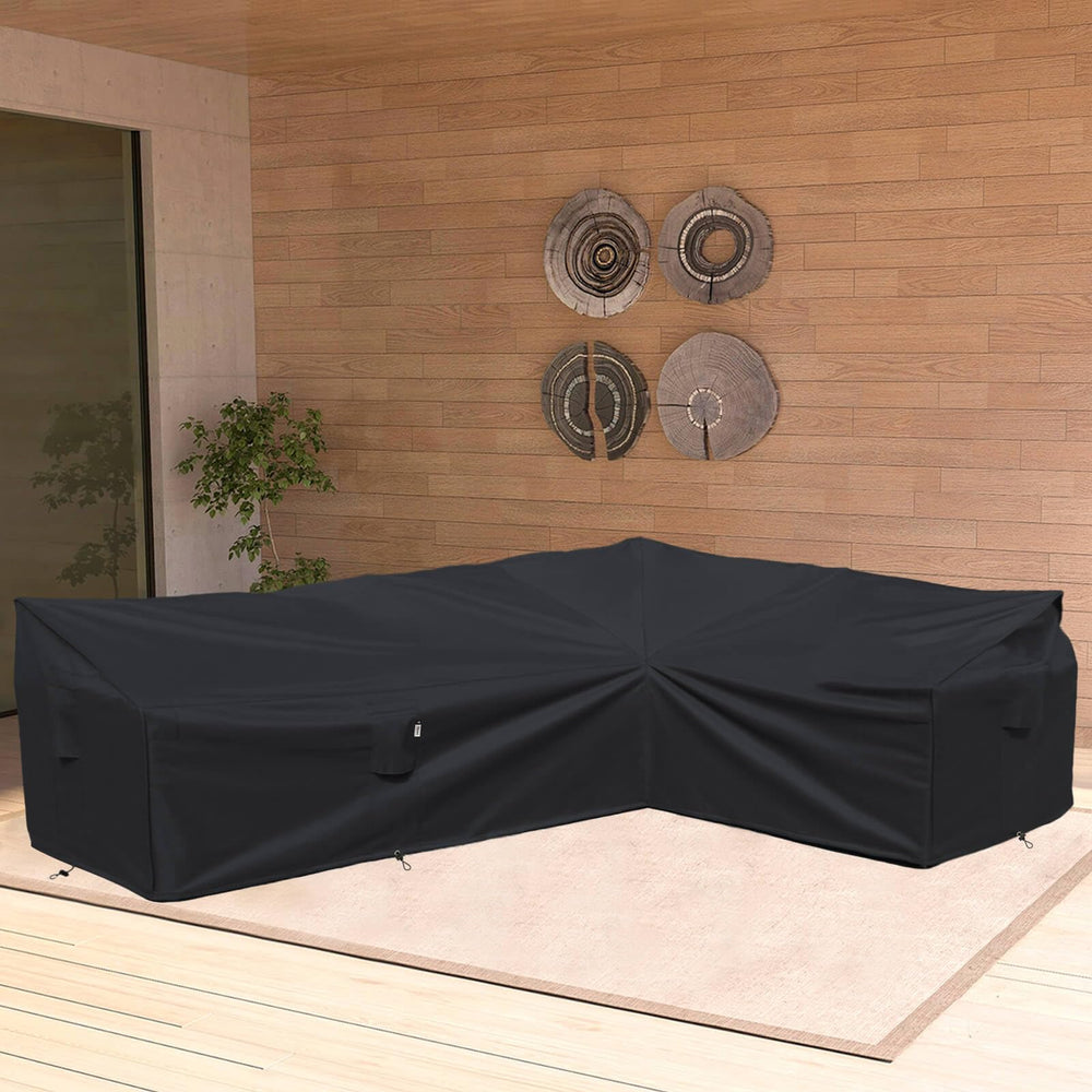 Flexiyard cover next to tape measure showing 115x83 size clarity