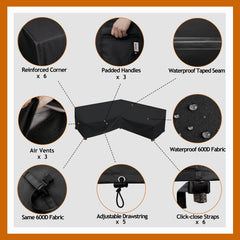 Flexiyard zipper and included patch detail for convenient repair