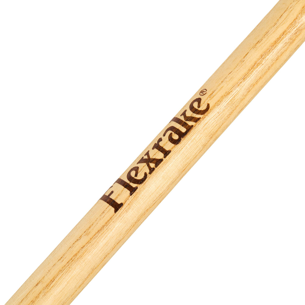 Flexrake product label and features display for quick specification review