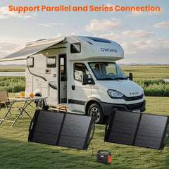 FlexSolar 4-in-1 adapter cable set with XT60 and Anderson for wide compatibility