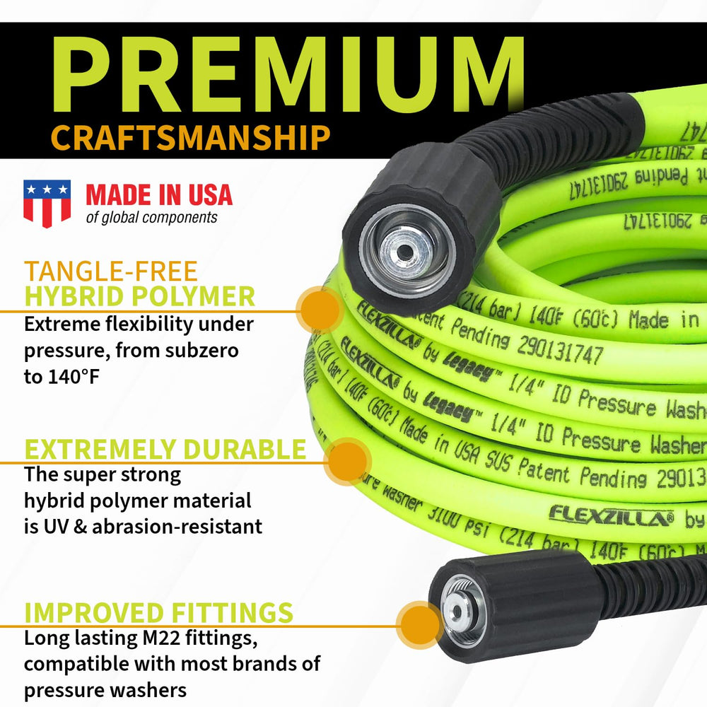 Flexzilla close-up of hose body highlighting flexible hybrid polymer benefits
