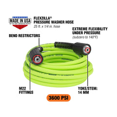 Close-up of Flexzilla hybrid polymer jacket showing flexibility benefits