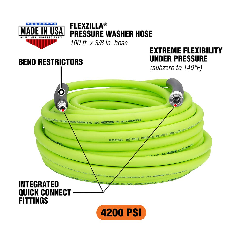 Flexzilla hose surface close-up showing durable hybrid polymer for longevity