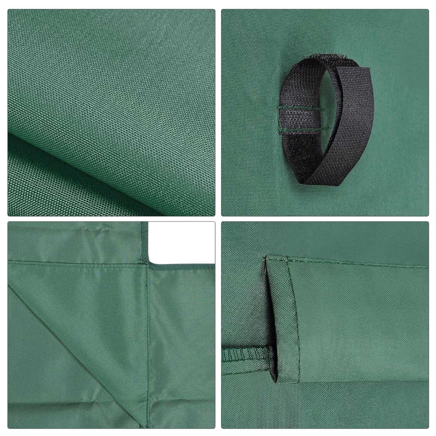 Flexzion hook and loop fastening detail showing secure attachment and stability benefit