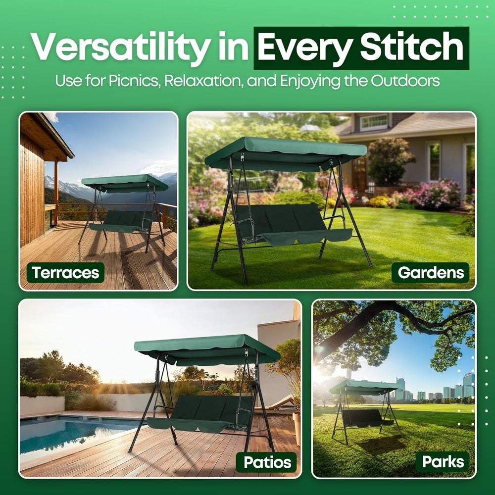 Flexzion canopy with water droplets demonstrating PA coating water resistance benefit