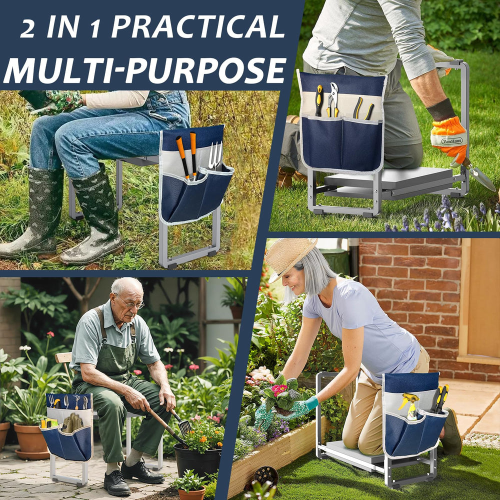 FLINTER placed in backyard garden setting illustrating portability and everyday usefulness
