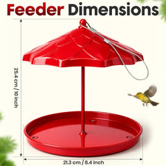 Flockin' holder with a seed cylinder installed providing secure, wobble-free feeding