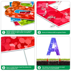 Flordeluna fiberglass stakes bundled together showing rustproof durability for outdoor use